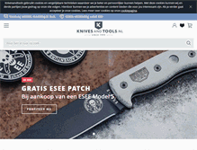 Tablet Screenshot of knivesandtools.nl
